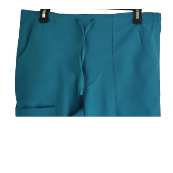 Pandamed Scrub Top and Pants (Teal Scrubs) - Picture 9 of 11